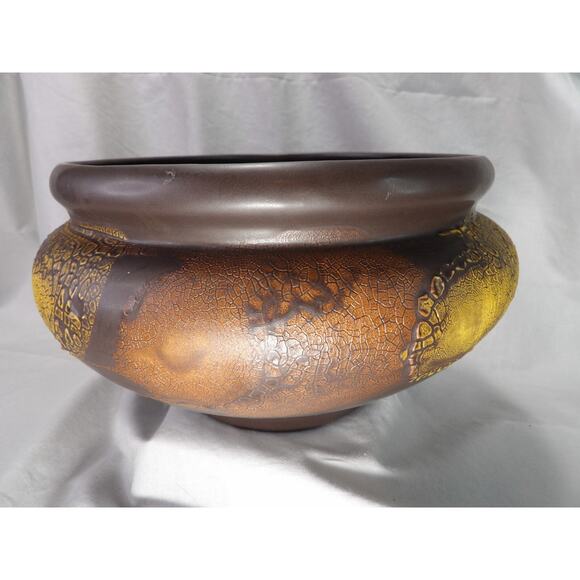 Royal Haeger Earthenware Bowl Planter - Picture 1 of 7